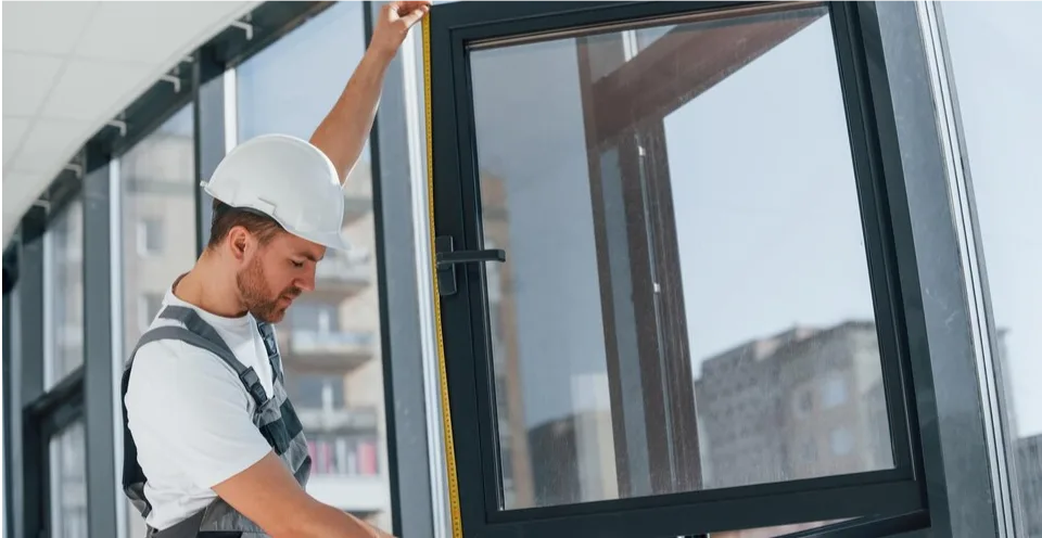 Fenêtre remplacée dans un appartement rénové par Co'Building