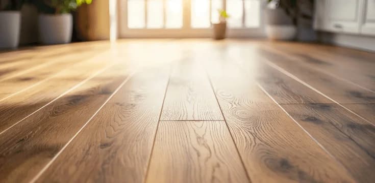 Pose de parquet par Co'Building dans un appartement parisien