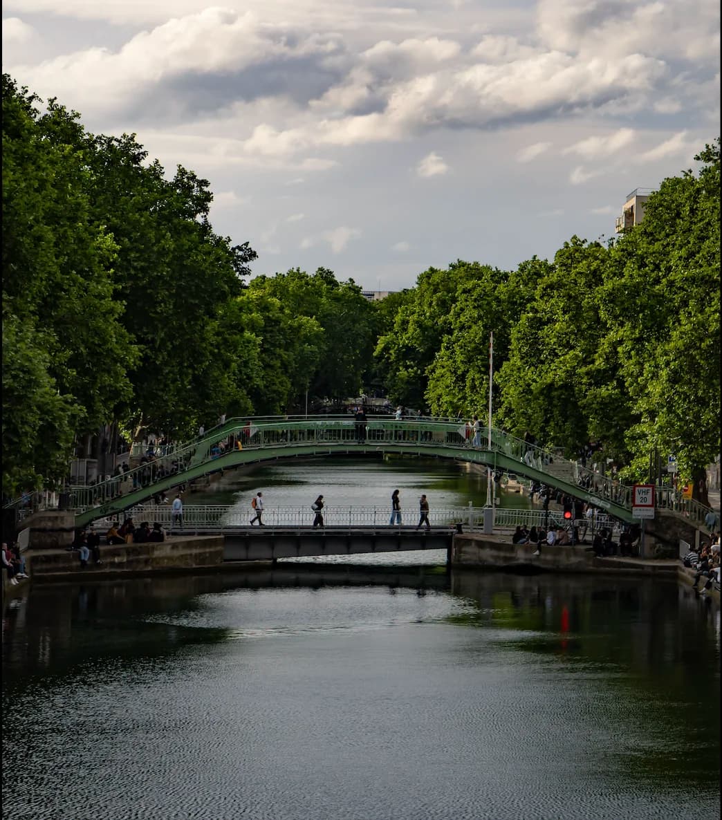 Passerelle du canal Saint-Martin, Paris 10e